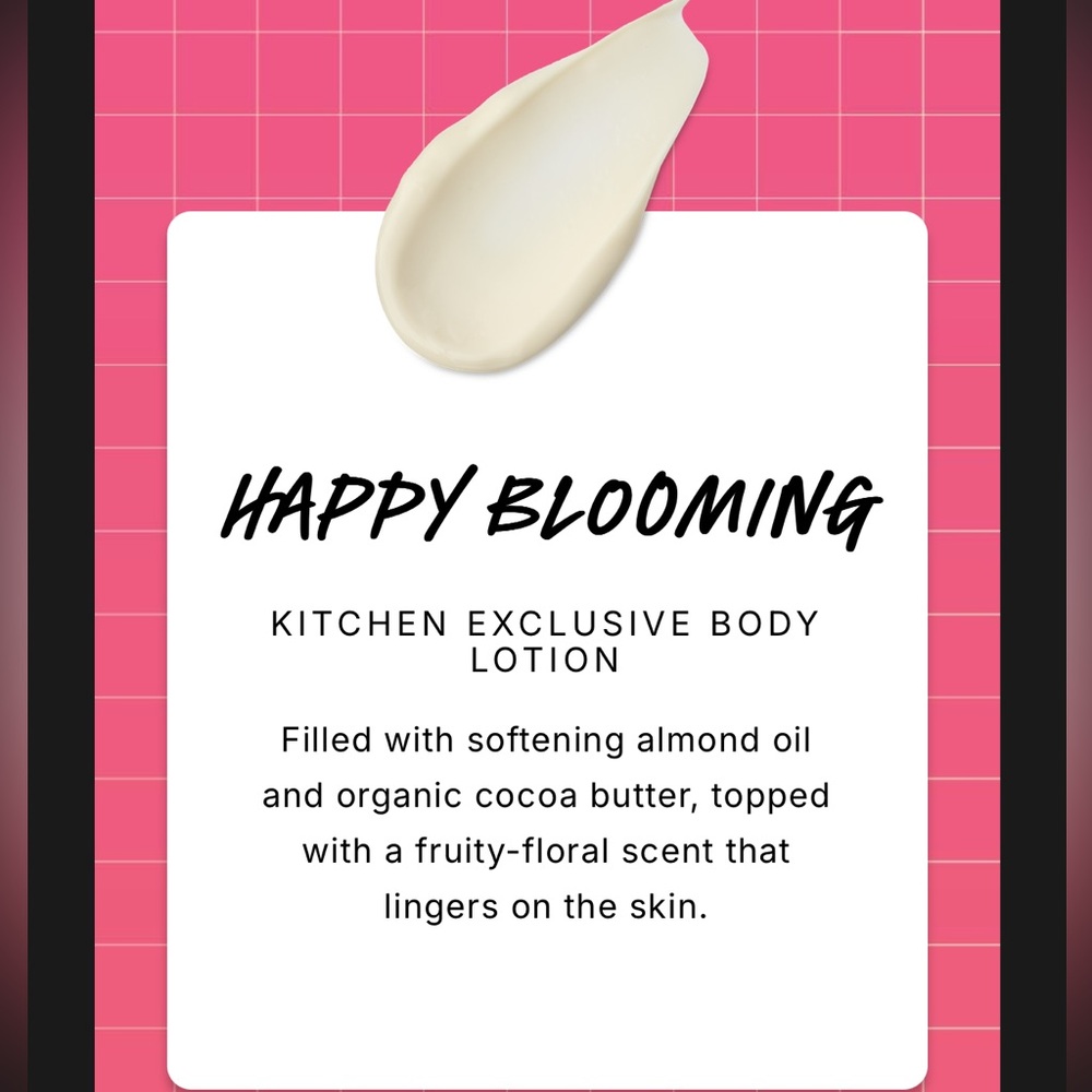 Body lotion